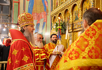 Пасху Христову встретили в главном соборе Зауралья