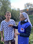 В сентябре «Экипаж милосердия» Порт-Артурского храма вновь посетил многодетные семьи