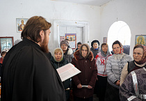 В храме села Мендерское состоялась Литургия в честь престольного праздника