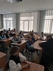 Курганский священник провёл урок нравственности для 4-классников