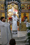 Митрополит Даниил освятил воду в Крещенский сочельник