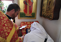 В Кургане на престольный праздник собрались бывшие настоятели Пантелеимоновского храма