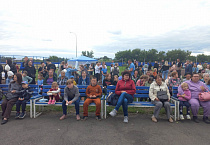 В Зауралье настоятель принял участие в Дне села