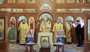 Литургия в день памяти мчч. Сергия и Вакха