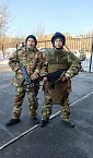 Юнармейцы курганской православной гимназии испытали себя в военной подготовке