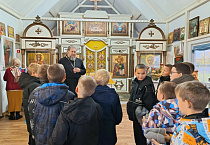 Школьники из Менщиково посетили храма святой Матроны