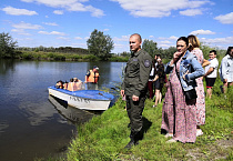 На речке Глядяна прошёл слёт православной молодежи Курганской епархии