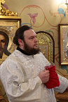 В Александро-Невском соборе совершена Литургия с участием трёх архиереев