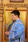 Митрополит Даниил совершил богослужение в Троицком храме Кургана