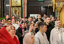Пасху Христову встретили в главном соборе Зауралья