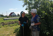 В храме микрорайона Черёмухово прошёл субботник
