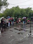 В Петухово священник выступил на митинге