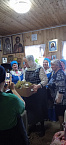 В Вербное воскресенье члены Тагильского отделения СПЖ  навестили насельниц богадельни при храме