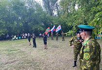 Курганский священник принял участие в открытии памятника ветеранам локальных войн и военных конфликтов