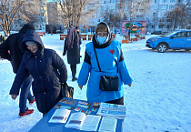 В Кургане продолжает работу проект «Социальная столовая «Сквер Милосердия»