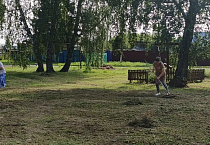 В Варгашах на строящемся храме навели порядок