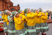 Возле кафедрального собора в Кургане состоялся пасхальный концерт