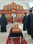 В храме села Батурино молитвенно помянули руководителя Русской Духовной Миссии в Иерусалиме