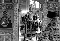 Первая в Великом посту Литургия Преждеосвященных Даров совершена в Александро-Невском соборе Кургана