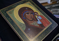 Первая архиерейская Литургия Преждеосвященных Даров состоялась в селе Чернавское