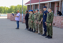 Курганский священник был инструктором на первой смене областного военно-исторического лагеря «Патриот»