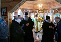 В храме села Темляково два митрополита отслужили Литургию