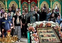 Чимеевский мужской монастырь посетили сотрудники УФСИН