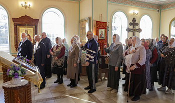 Литургия в день памяти мчч. Сергия и Вакха