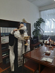 Ио наместника Чимеевского монастыря освятил здание школы
