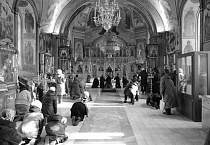 Первая в Великом посту Литургия Преждеосвященных Даров совершена в Александро-Невском соборе Кургана
