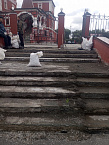 В Богоявленском соборе Кургана начались наружные ремонтно-восстановительные работы