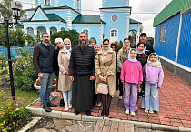 В Чимеевской обители побывали члены тюменского православного клуба