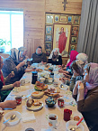 В храме села Большое Раково совершили очередную Обедницу мирским чином
