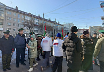 Курганский священник почтил память пограничников, погибших на острове Даманский