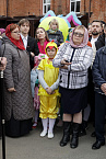 Возле кафедрального собора в Кургане состоялись пасхальные гуляния