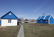 В храме села Садовое совершена первая архиерейская Литургия