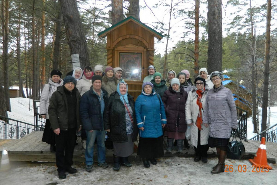 В Зауралье члены Клуба любителей паломничества побывали в Чимеевском монастыре