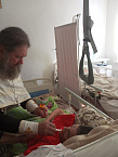 Зауральский  священник совершил Крещение пациентов хосписа в селе Садовое