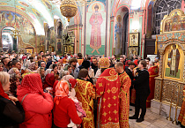 Пасху Христову встретили в главном соборе Зауралья