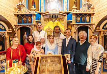 В сельском храме Зауралья состоялось Таинство Венчания