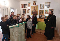 Половинские школьники посетили храм в рамках урока ОРКСЭ