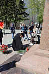 В День Победы митрополит Даниил принял участие в возложении  цветов к Вечному огню