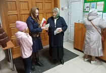 В Кургане православные волонтёры в Вербное воскресенье дежурили в соборах