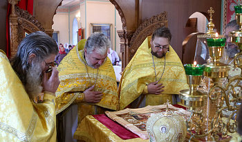 Литургия в день памяти мчч. Сергия и Вакха