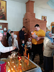 В сельском храме Зауралья все прихожане получили подарки