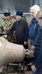 Члены приходского совета Никольского храма села Усть-Суерское совершили поездку на колокольный завод