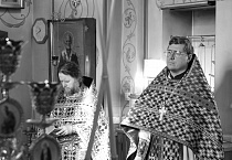 Первая в Великом посту Литургия Преждеосвященных Даров совершена в Александро-Невском соборе Кургана