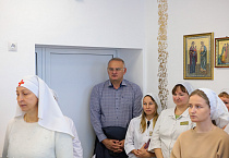 Молебная комната открылась в Курганской поликлинике №1