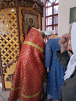В Кургане на престольный праздник собрались бывшие настоятели Пантелеимоновского храма