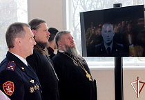 Курганский священник благословил росгвардейцев на успешное выполнение служебных и боевых задач